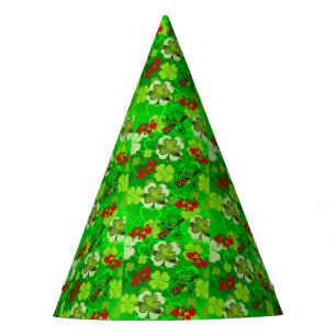 Gorra de papel del Día de San Patricio