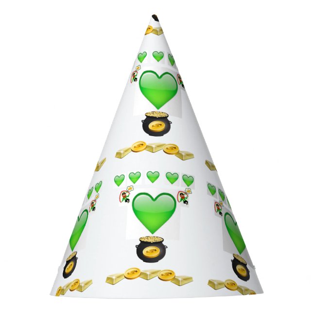 Gorra de papel del Día de San Patricio (Anverso)