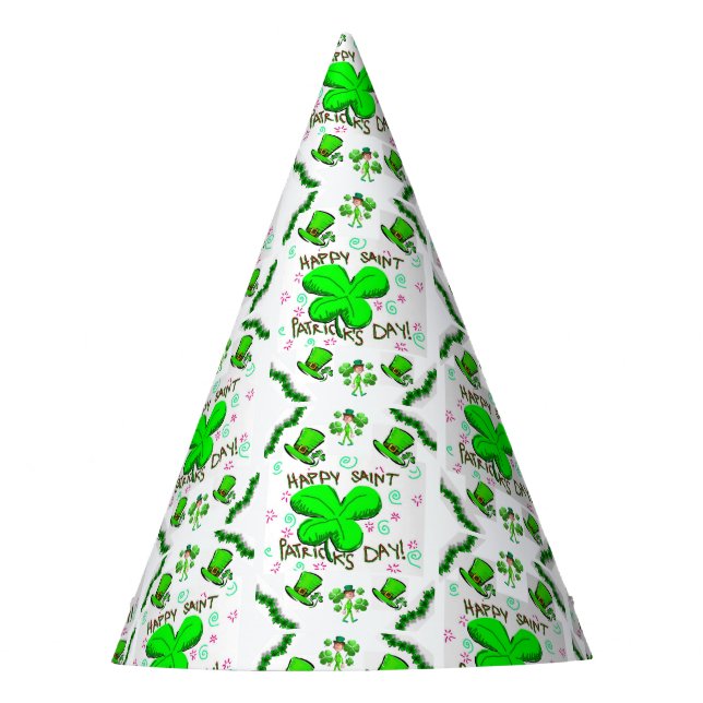 Gorra de papel del Día de San Patricio (Anverso)