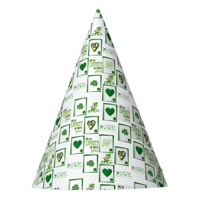 Gorra de papel del Día de San Patricio (Anverso)