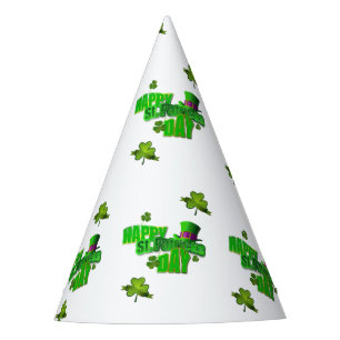 Gorra de papel del Día de San Patricio