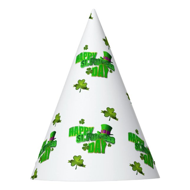 Gorra de papel del Día de San Patricio (Anverso)