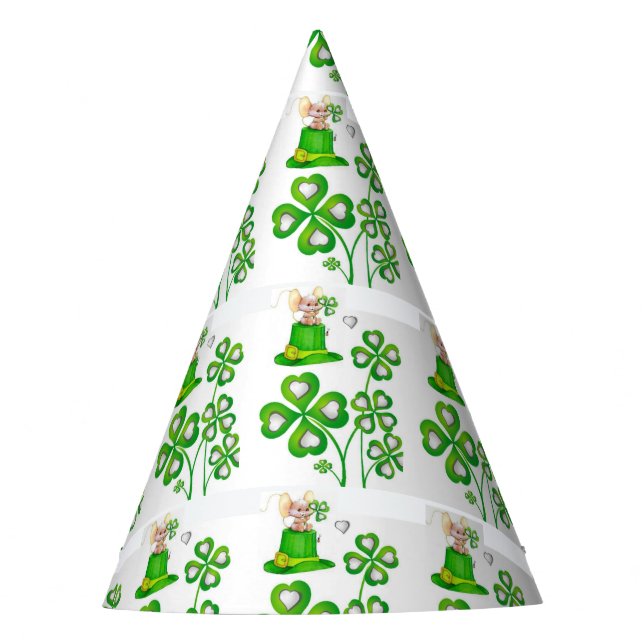 Gorra de papel del Día de San Patricio (Anverso)