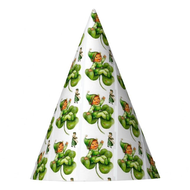 Gorra de papel del Día de San Patricio (Anverso)
