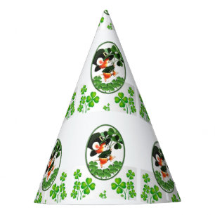 Gorra de papel del Día de San Patricio