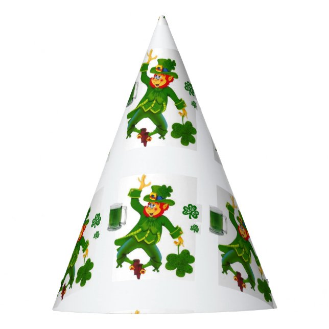 Gorra de papel del Día de San Patricio (Anverso)