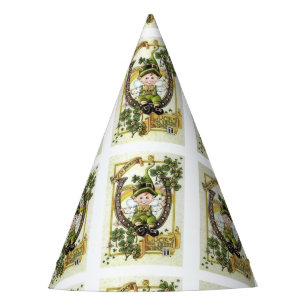 Gorra de papel del Día de San Patricio