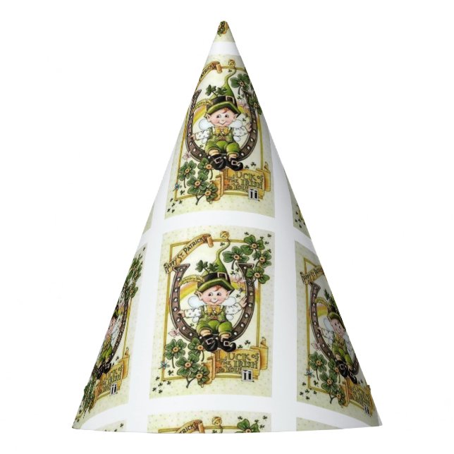 Gorra de papel del Día de San Patricio (Anverso)