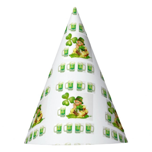 Gorra de papel del Día de San Patricio (Anverso)