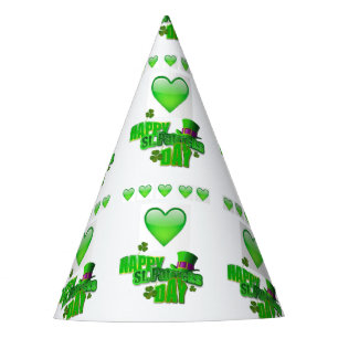 Gorra de papel del Día de San Patricio