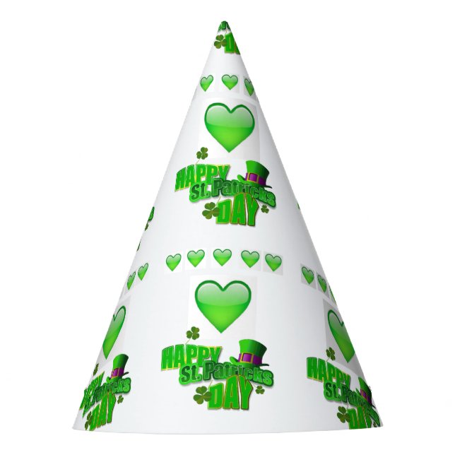 Gorra de papel del Día de San Patricio (Anverso)