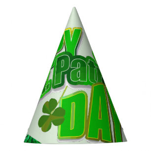 Gorra de papel del Día de San Patricio