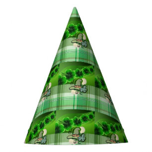 Gorra de papel del Día de San Patricio