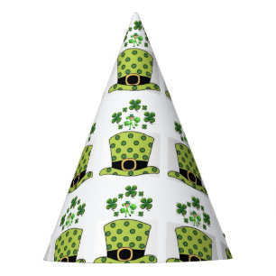 Gorra de papel del Día de San Patricio