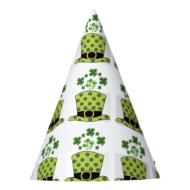 Gorra de papel del Día de San Patricio (Anverso)