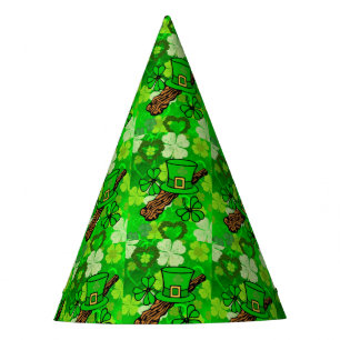 Gorra de papel del Día de San Patricio