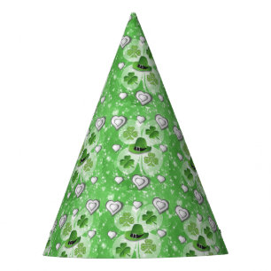 Gorra de papel del Día de San Patricio