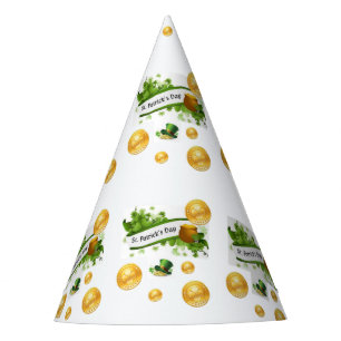 Gorra de papel del Día de San Patricio