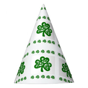 Gorra de papel del Día de San Patricio