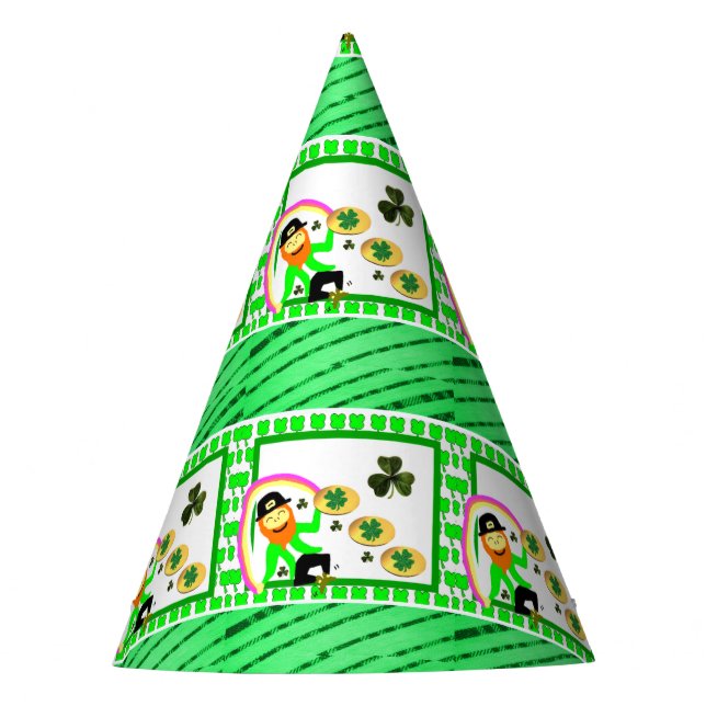 Gorra de papel del Día de San Patricio (Anverso)