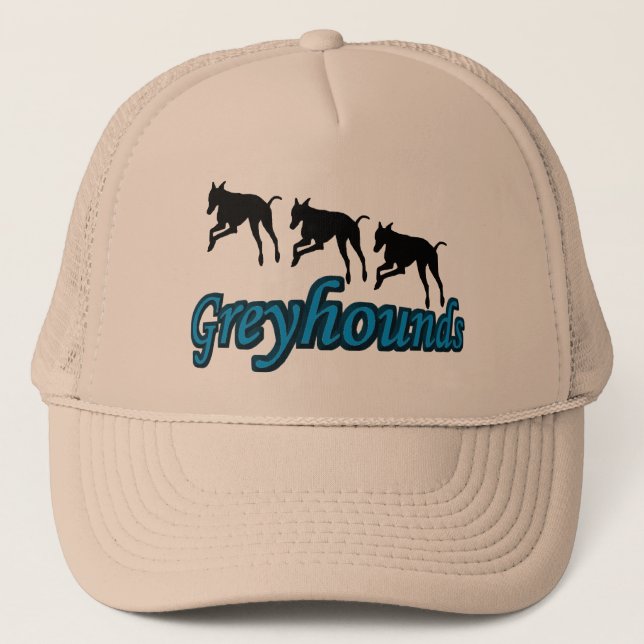 Gorra de perros de Greyhounds (Anverso)