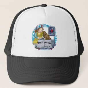 Gorra de perros y enfermeras