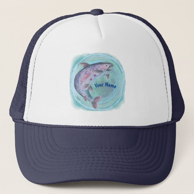 Gorra de pesca de trucha (Anverso)