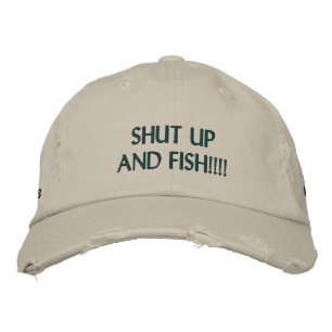 Gorra de pesca divertida
