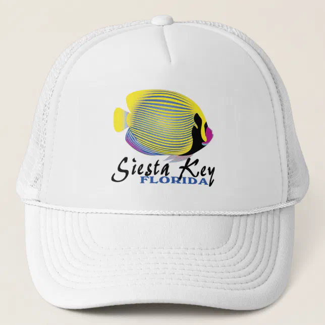 Gorra de pescado tropical Siesta Key Florida