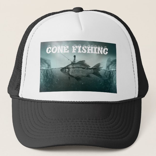 Gorra de pescadores divertidos que se fueron (Anverso)