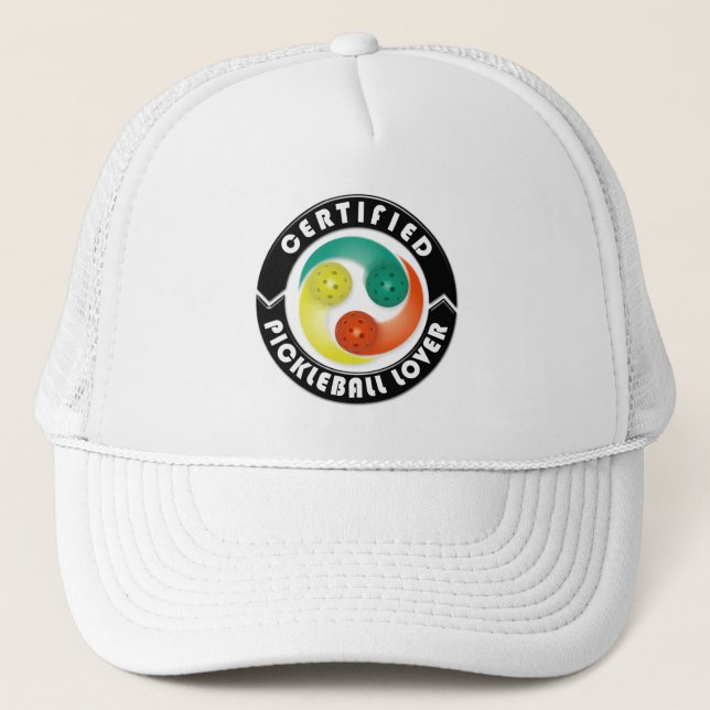 Gorra de Pickleball Lover 1 certificado (Anverso)