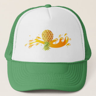 gorra de piña al revés