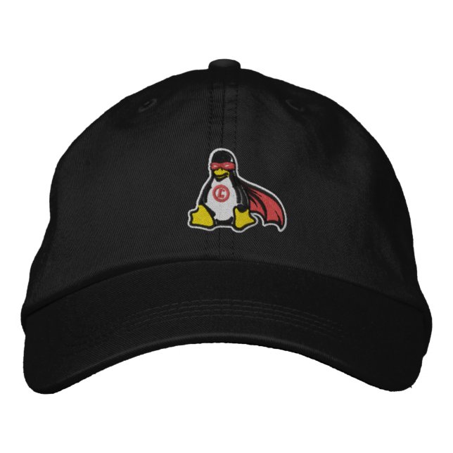 Gorra de Pingüino de Avenger Linux (Anverso)