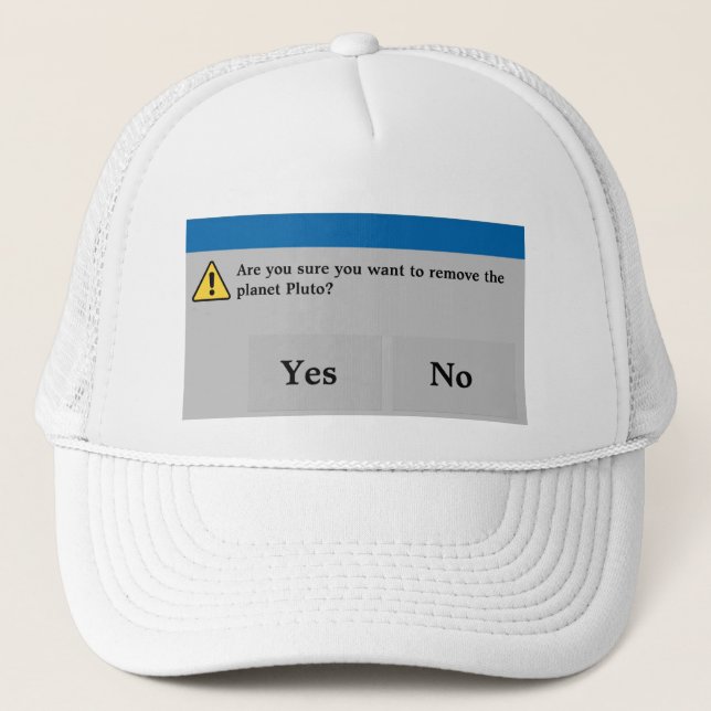 Gorra de Plutón del planeta (Anverso)