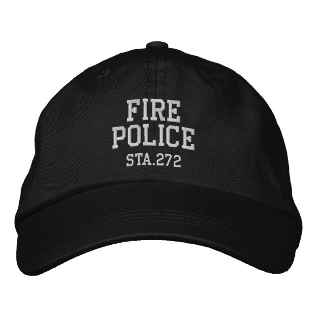 gorra de policía de bomberos (Anverso)