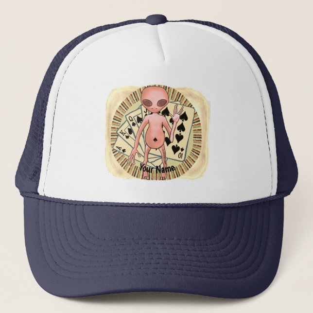 Gorra de Póquer Alien (Anverso)