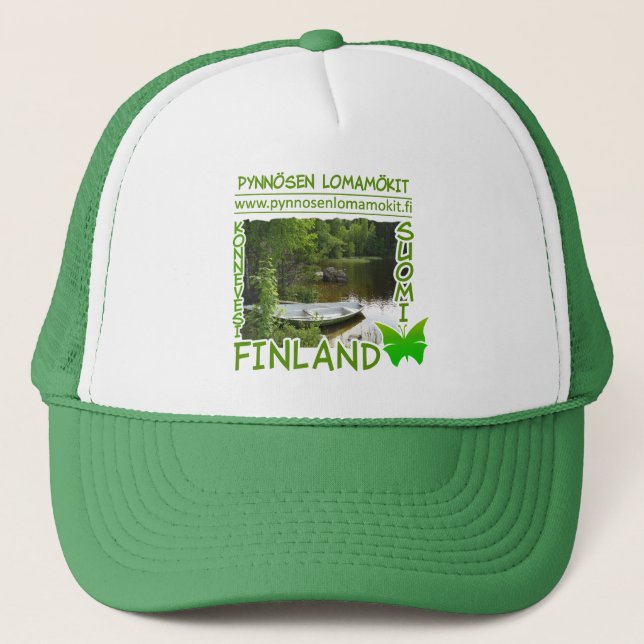 Gorra de Pynnösen Lomamökit (Anverso)