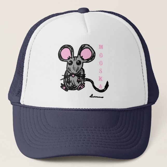 Gorra de ratón de Mooska Cute (Anverso)
