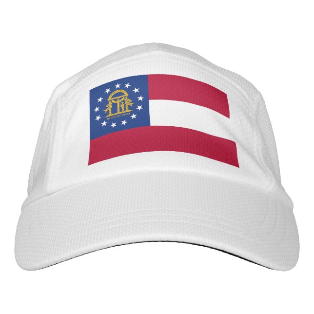 Gorra de rendimiento con bandera de Georgia, Estad (Anverso)