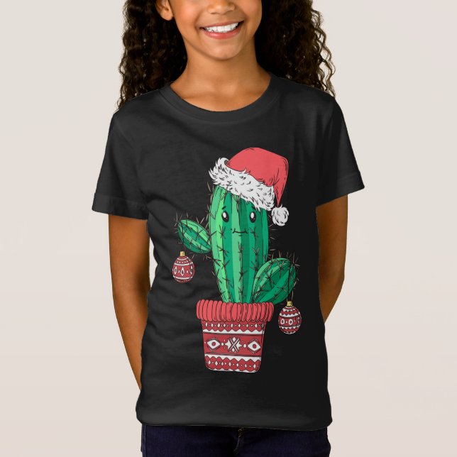 Gorra de Santa Cactus Sweater Navidades Fiesta Xma (Anverso)