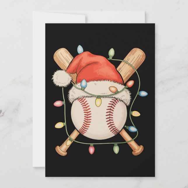 Gorra de Santa de Navidad de béisbol temporada de  (Anverso)