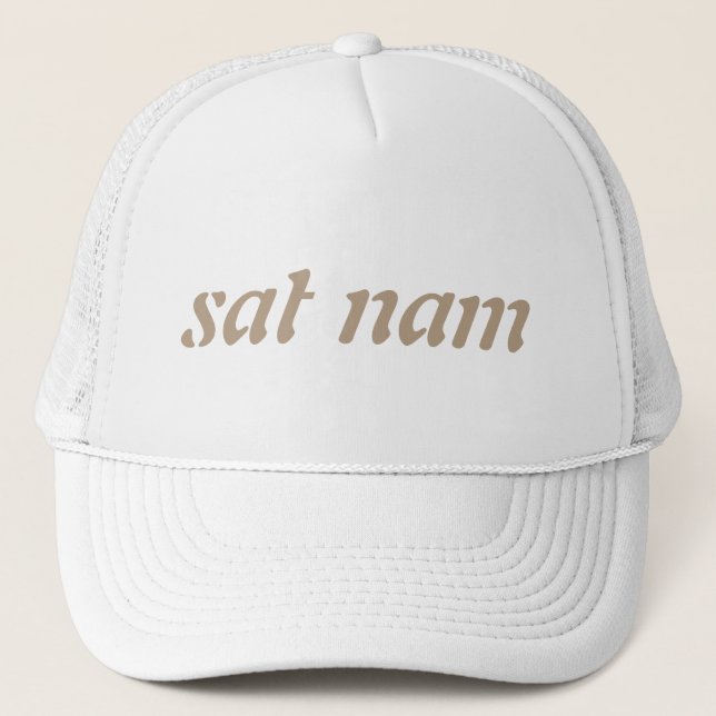 gorra de sat nam (Anverso)