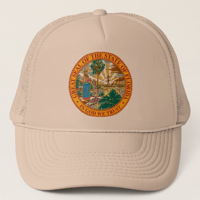 Gorra de sellos de Florida (Anverso)
