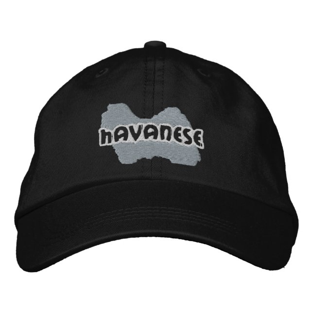 Gorra de Silhouette Havanese Embroidered (Anverso)