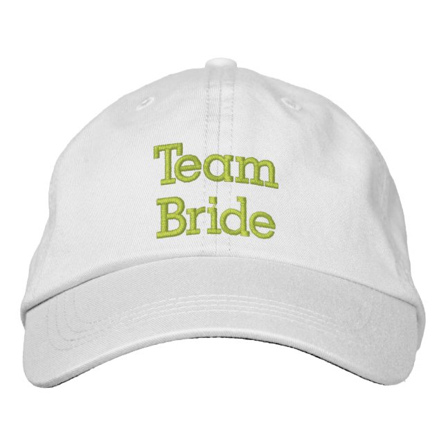 Gorra de Team Bride Embroidered (Anverso)