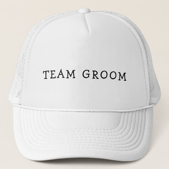 GORRA DE TEAM GROOM BACHELOR TUCKER (Anverso)