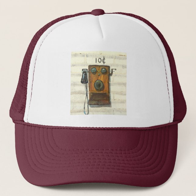 gorra de teléfono de pago antiguo (Anverso)