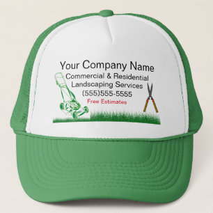 Gorra De Trabajo De La Compañía De Servicios De Aj