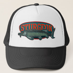 Gorra de tractores de esturión