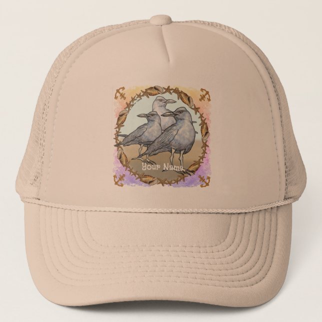 Gorra de tres gaviotas (Anverso)